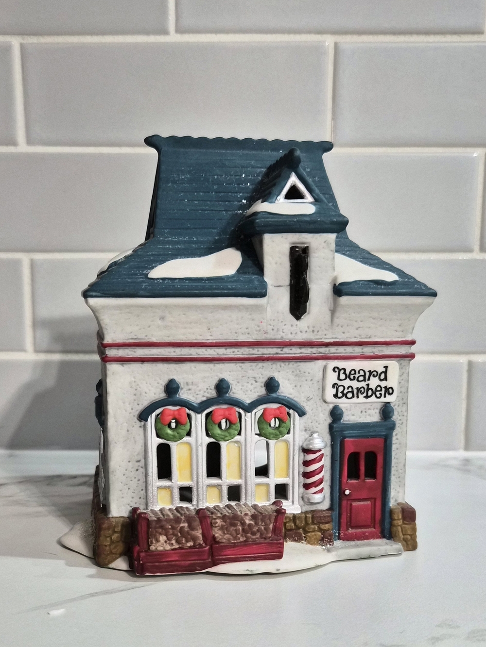 Dept 56 Beard Barber North Pole Series Decorative Christmas